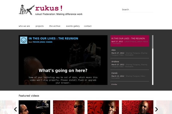 Synch theme site design template sample