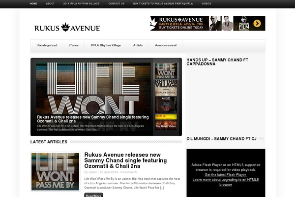 rukusavenue.com site used London-live-3-in-1-news-magazine-and-blog
