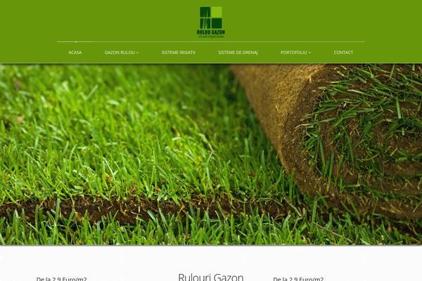 Porto theme site design template sample