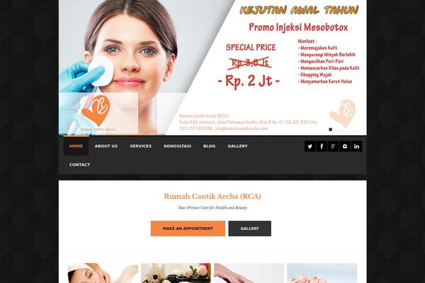 Spalon theme websites examples