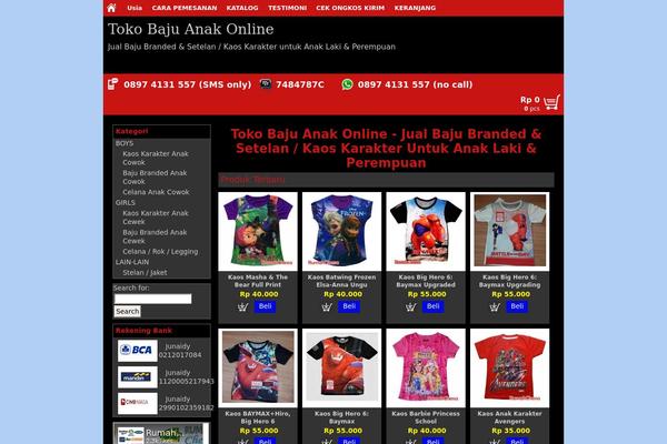 rumahchessa.com site used Distro-bandung