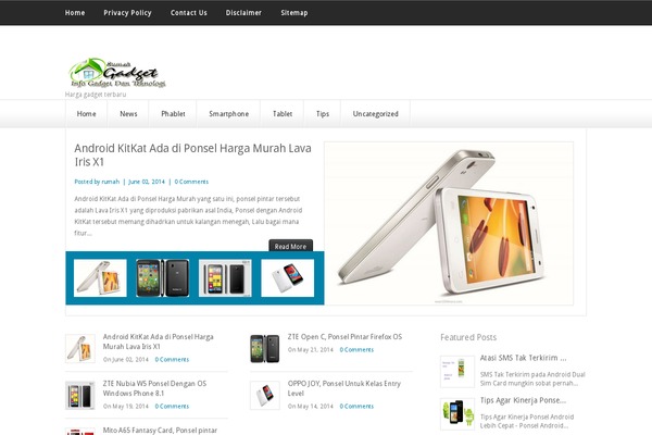 Folantismag theme site design template sample