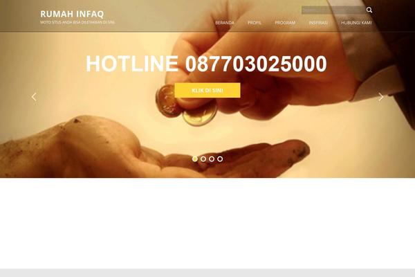 Meris theme site design template sample