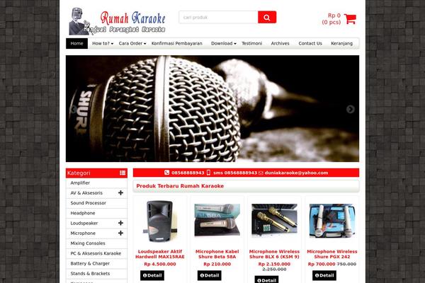 Wp-niaga theme site design template sample