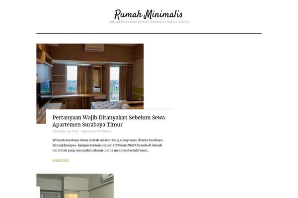 rumahminimal.com site used Linea