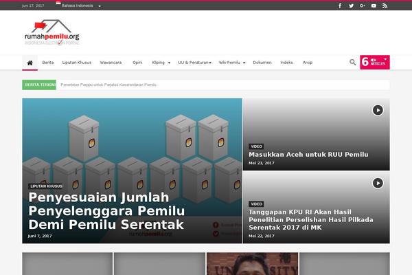 rumahpemilu.org site used Perludem
