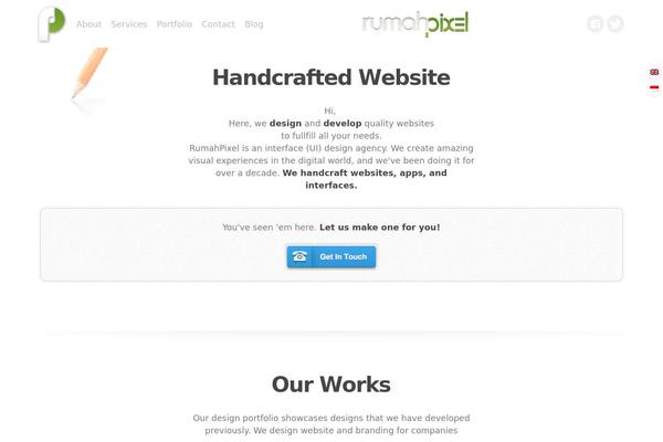 RP theme site design template sample