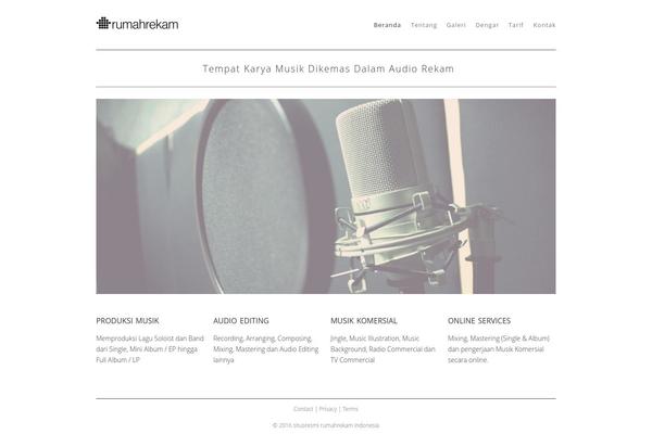 Wpex Adapt theme site design template sample