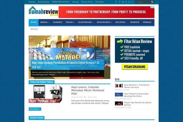 rumahreview.com site used Bloggingpro