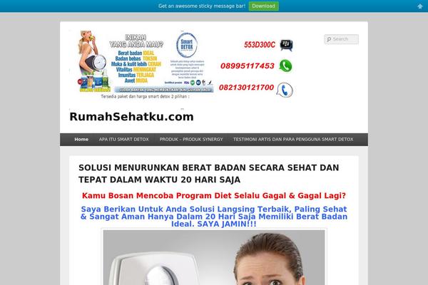Site using GC Message Bar plugin