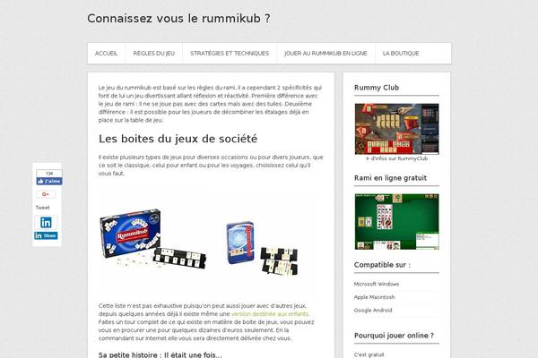 Contango theme site design template sample