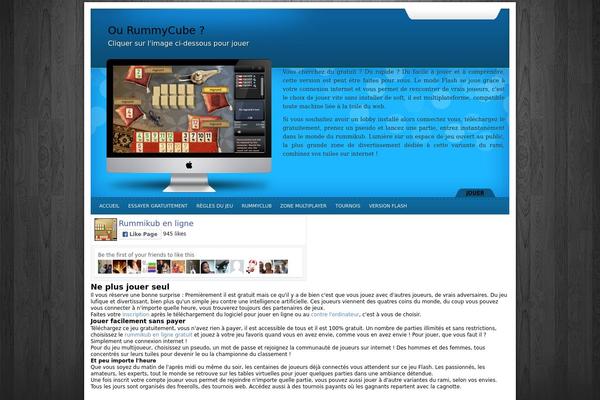 Evander theme site design template sample