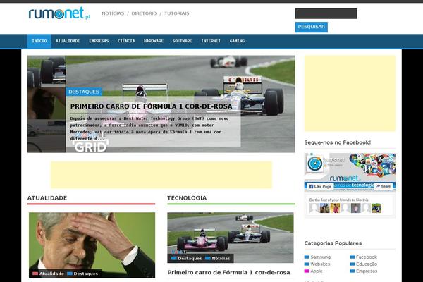 Jono theme site design template sample