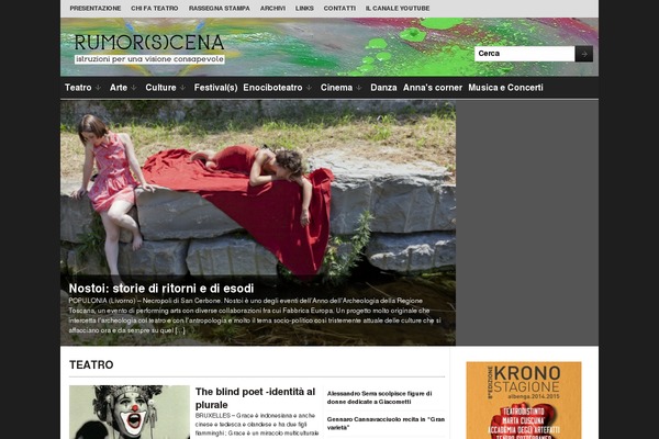 Magazinum theme site design template sample