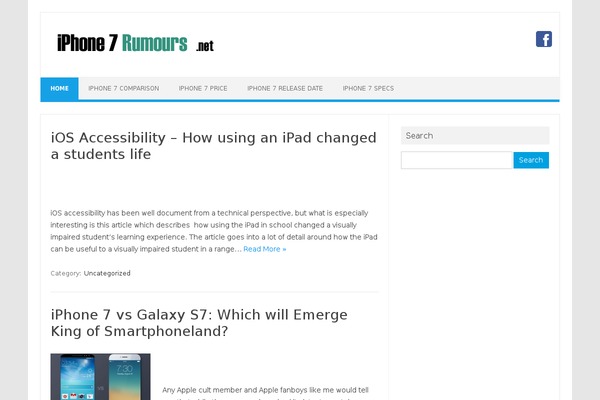 Iconic One theme site design template sample