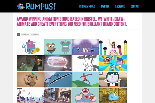 Reveal theme site design template sample