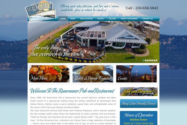 rumrunnerpub.ca site used Rumrunner