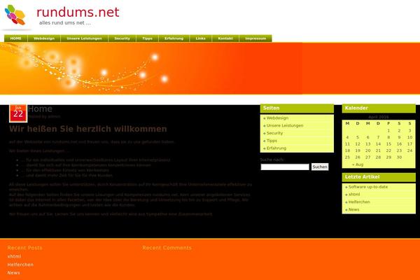 Florange theme site design template sample