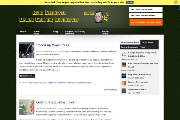 Profitstheme_11 theme site design template sample