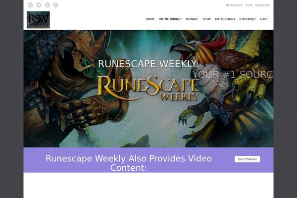 Tyros theme site design template sample
