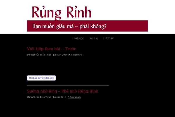 Tribe Theme theme site design template sample