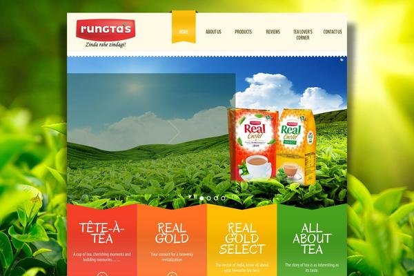 Agriculture theme site design template sample