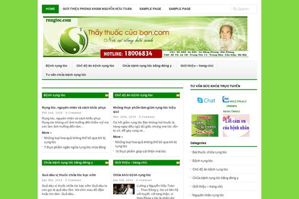 Newswire theme site design template sample