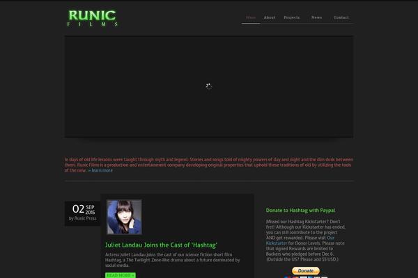 runicfilms.com site used Soulbop