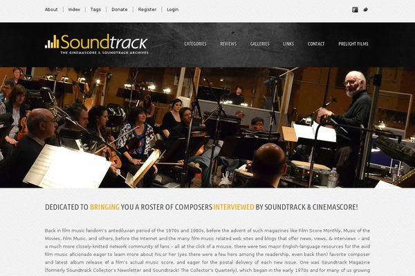 Musicpro theme site design template sample