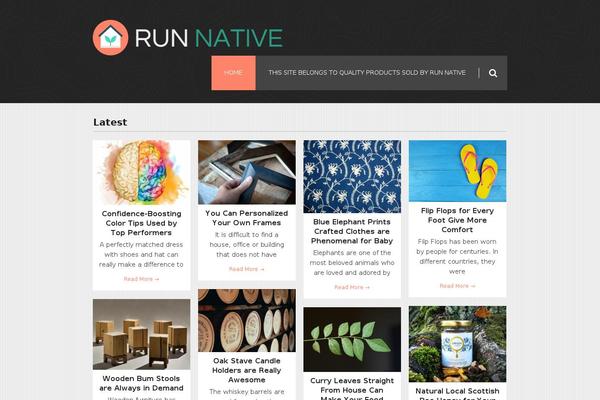 Immunity theme site design template sample
