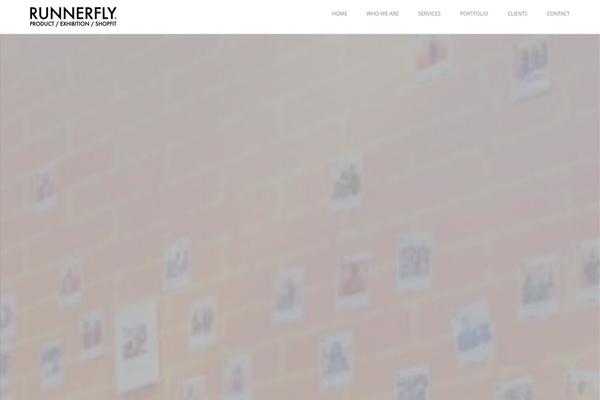 Visia theme site design template sample