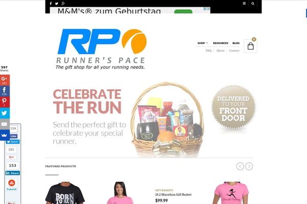 The Retailer theme site design template sample