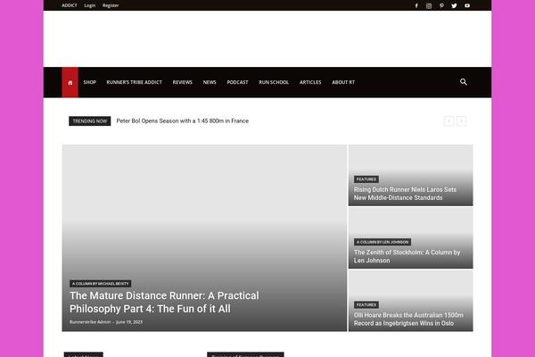 Site using Videojs HTML5 Player plugin
