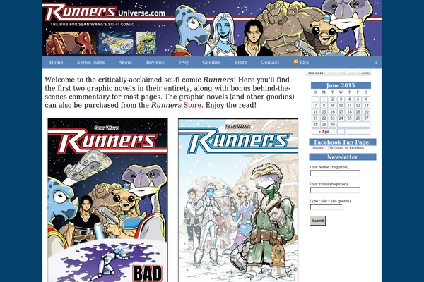 Site using Comic Easel plugin