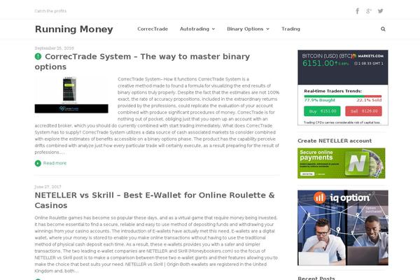 Beep! theme site design template sample