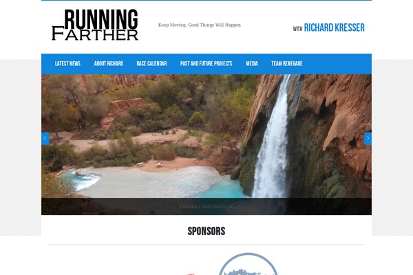 runningfarther.com site used Flozo