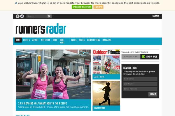 runningfitnessmag.co.uk site used Kelsey