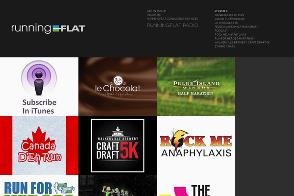 runningflat.com site used Rf