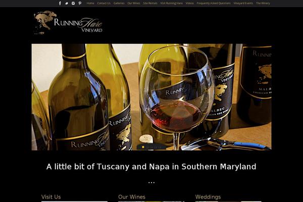 Tempera theme site design template sample