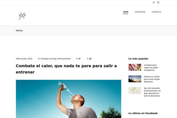 Shadow theme site design template sample