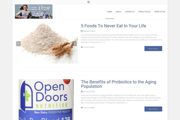 Albar theme site design template sample