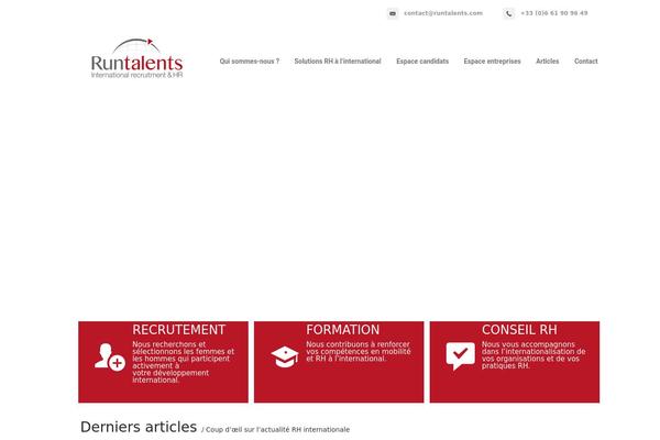 Florida Child theme site design template sample