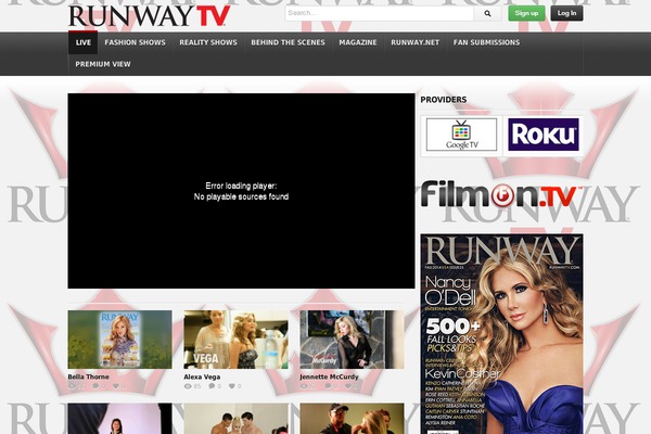 Site using Fontpress plugin