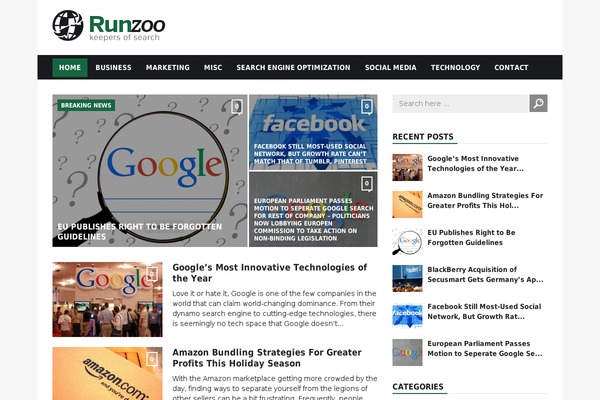 Today theme site design template sample
