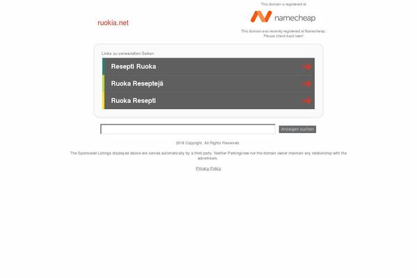 ruokia.net site used Ruokianet