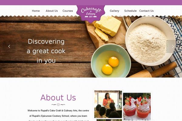 rupaliscookery.com site used Cakery