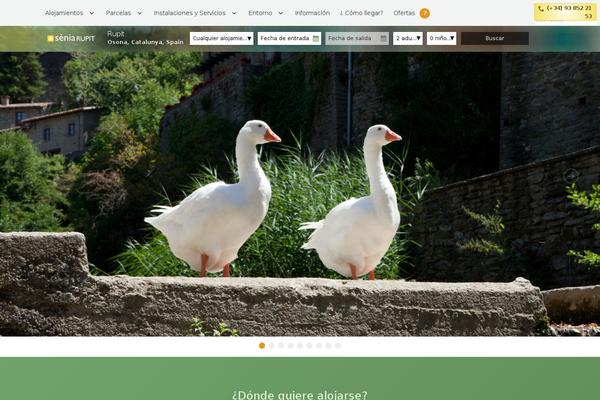 Blank theme site design template sample
