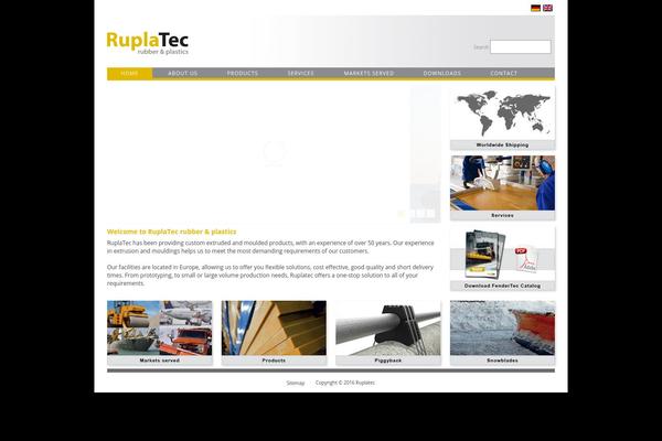 ruplatec.com site used Multisites