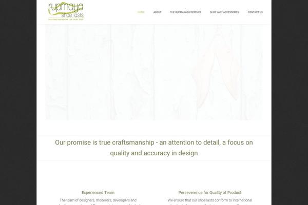 Craftsman theme site design template sample