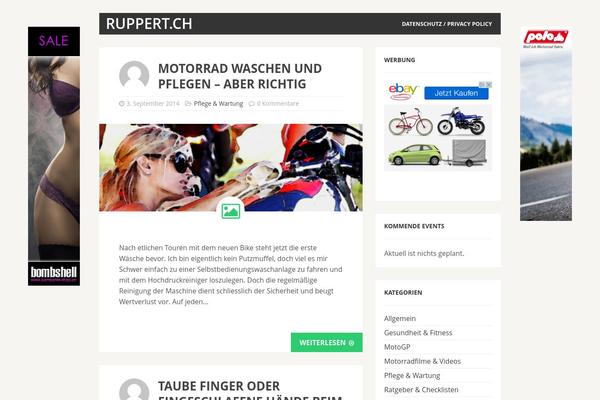 Site using Float Left Right Advertising plugin